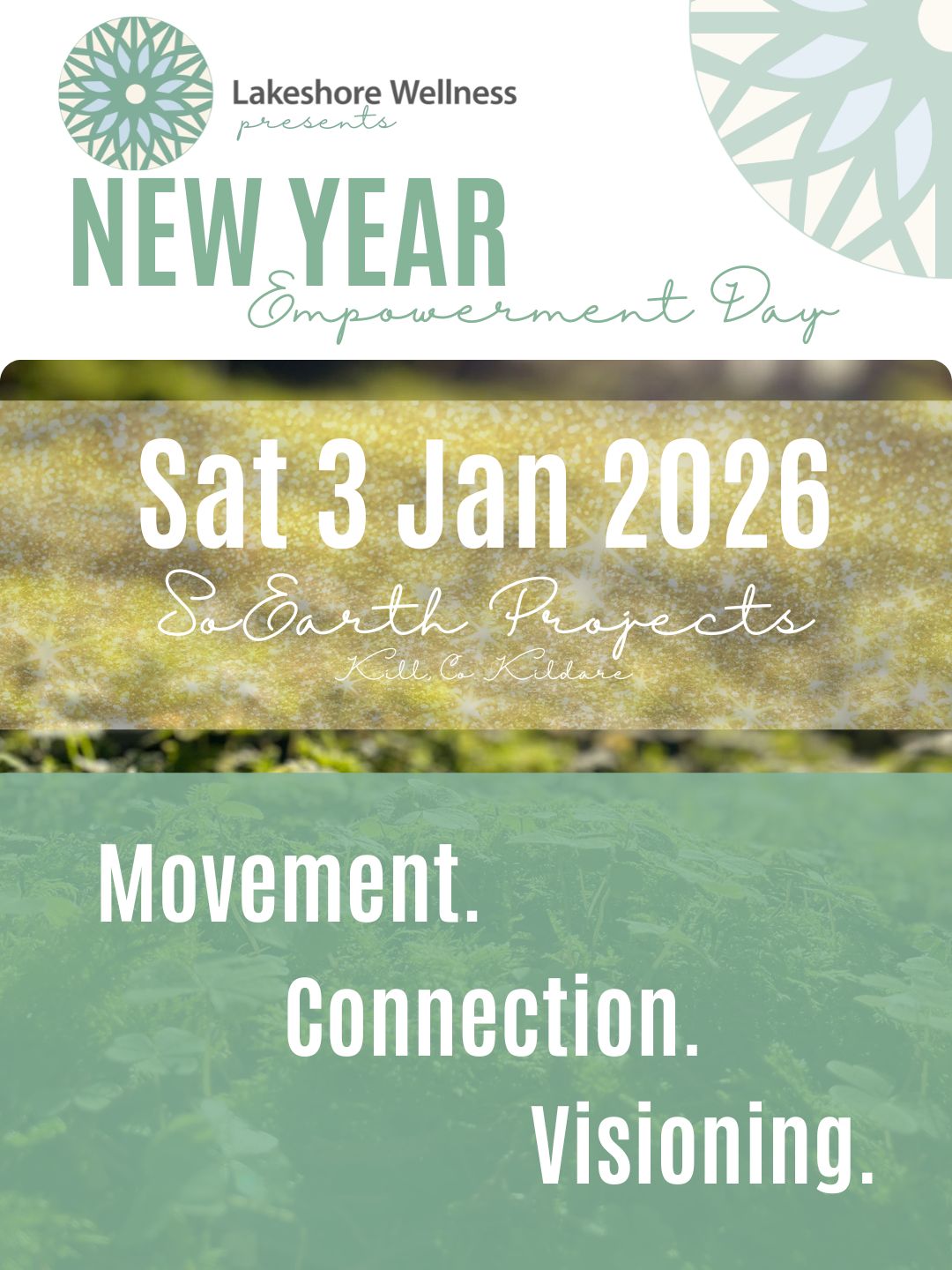 Sat, 3rd Jan 2026, 11am-5pm, New Year Empowerment Day, SoEarth Projects, Kill, Co. Kildare